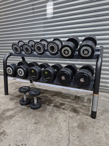 Technogym dumbbell rack - rack, &
